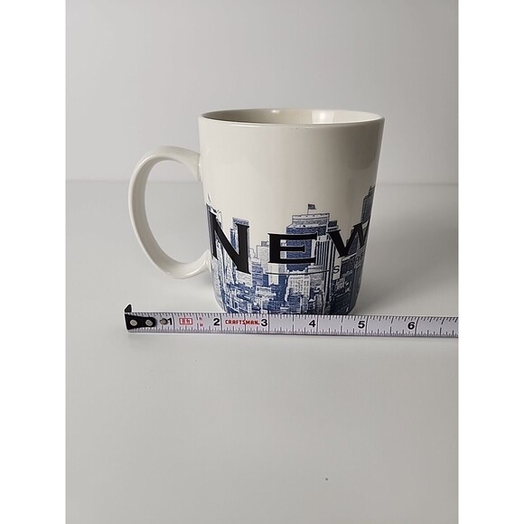 Starbucks New York Skyline Barista Series One The Big Apple Coffee Mug Cup 2002 - Picture 8 of 10